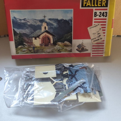 Faller B-243 Bergkapelle vintage H0 model kit