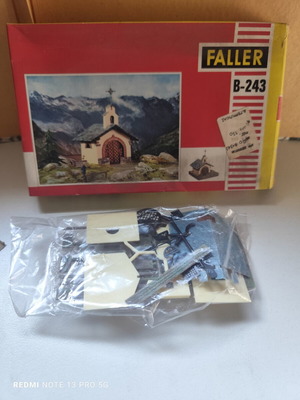 Faller B-243 Bergkapelle vintage H0 model kit
