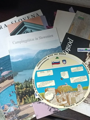 Collector's tourist books for Slovenia like new from the 90s