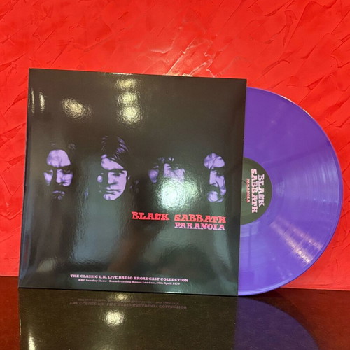 Back Sabbath Live Paranoid vinyl like new, metal