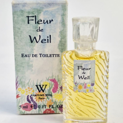 Fleur de Weil Mini Perfume Eau de Toilette 5ml new, authentic