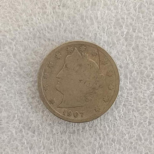 USA 5 Cents Coin used Liberty Head Nickel 18th Century