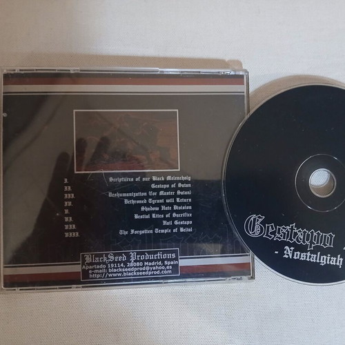 Gestapo 666 Nostalgiah CD