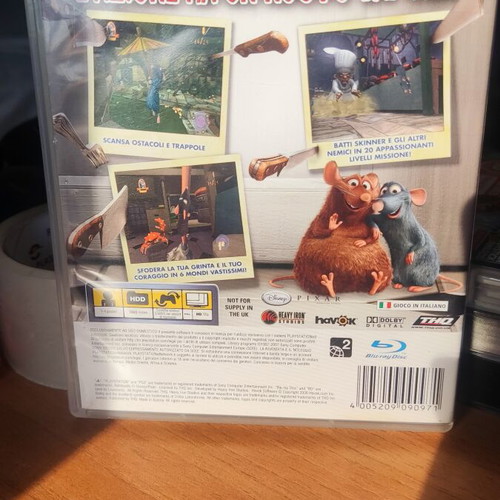 Ratatouille PlayStation 3 game like new, no manual