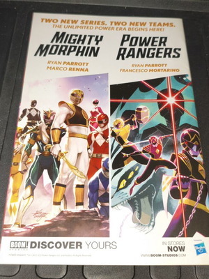 Power Rangers Unlimited 1 κόμικ σαν καινούργιο, αγγλικά