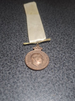 Military Medal of Meritorious Service 3rd Class 1937 King George II like new