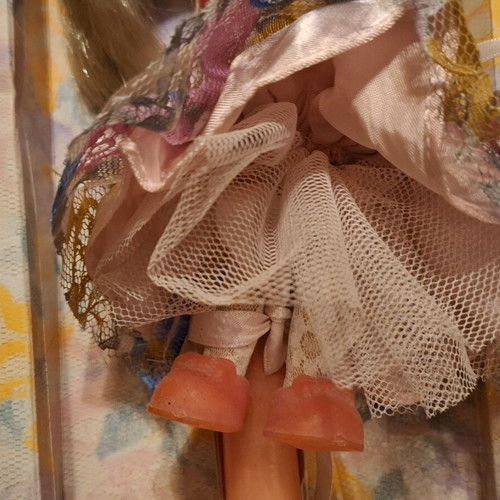 Vintage El Greco Hasbro Happy Happy Sisters doll with candle new, collectible