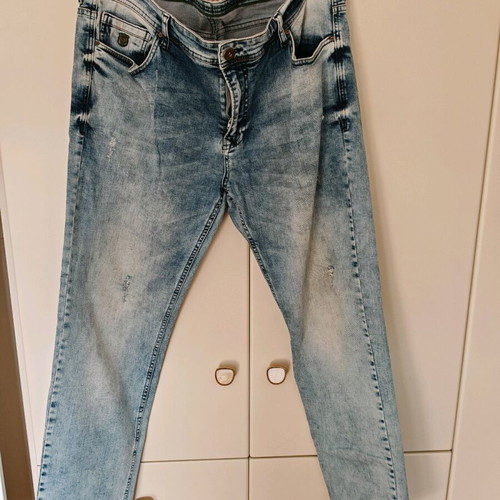 Electra Jeans Silver Line men's jeans like new, vintage look, size XXL