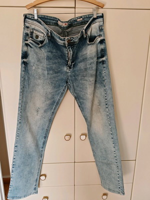 Electra Jeans Silver Line men's jeans like new, vintage look, size XXL