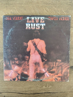 Live Rust 2LP Neil Young & Crazy Horse σαν καινούργιο, ροκ
