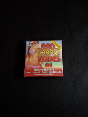 Les 200 Plus Grands Tubes 10CD like new, disco funk Latin