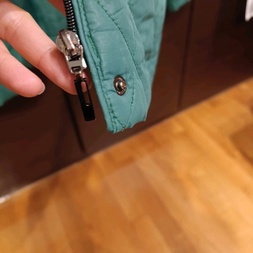 Canda quilted jacket spring autumn new green