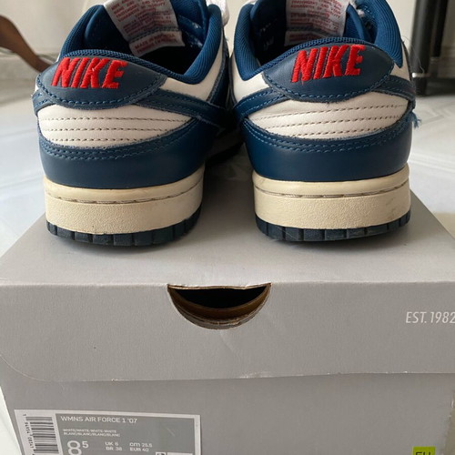 Nike Dunk Low sneakers used, Valerian Blue, size 40.5