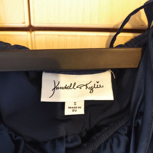 Kendall + Kylie women's blue top, size S