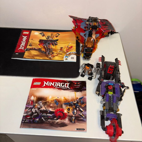 Lego Ninjago Killow vs Samurai X set used for ages 8-14 with Fire Fang gift