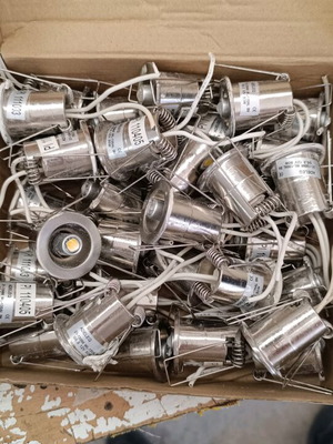 Spotlights lamps like new, pack of 30 pieces