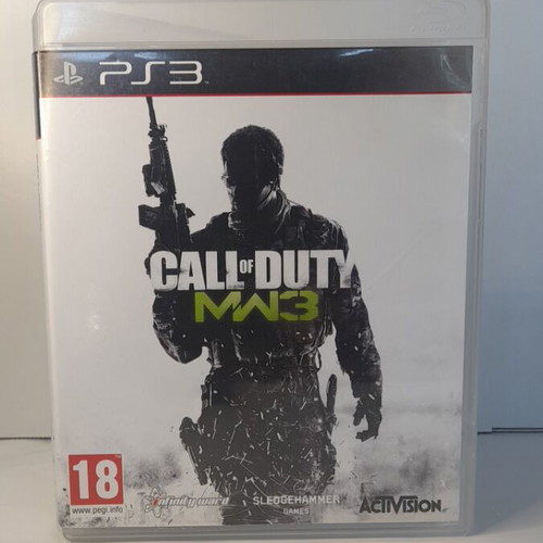 Call of Duty MW3 PS3 game, English edition, complete with manual