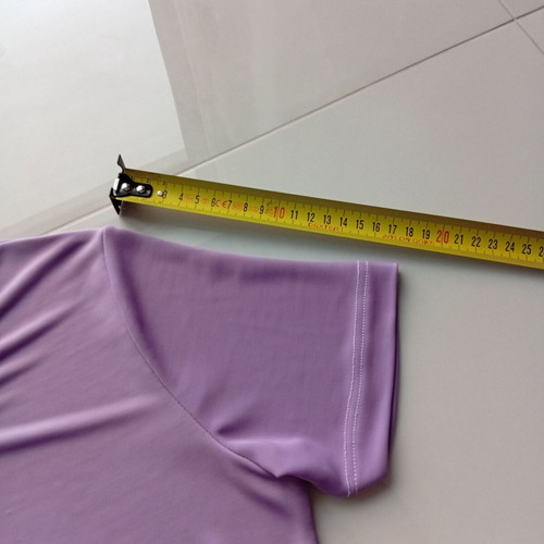 Purple t-shirt used with bead wear, size M