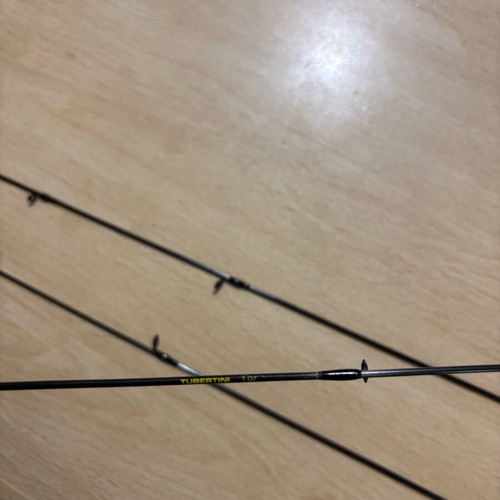 Tubertini Atrax fishing rod 11ft like new with 3 carbon quiver tips