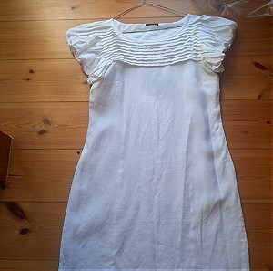 Sisley Λινο φόρεμα Medium- Αφορετο