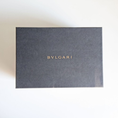 Bvlgari wooden lacquered luxury watch storage box new