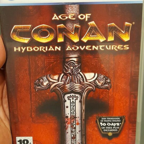 Age of Conan PC like new, all included