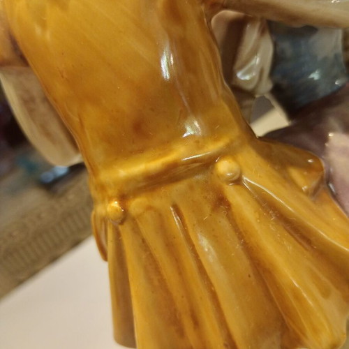 Porcelain figurine like new, German porcelain with GDR crown mark