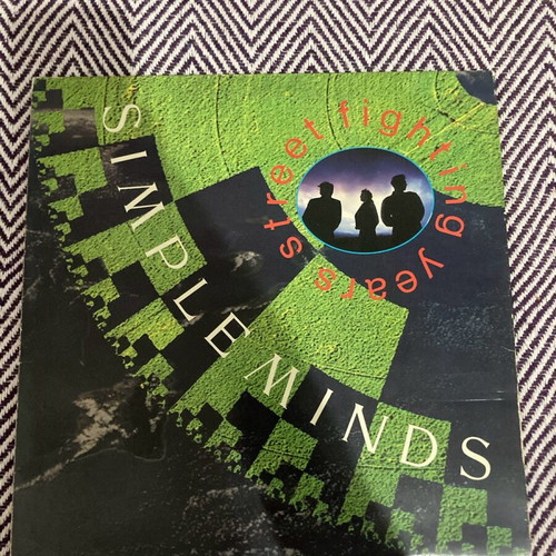 Simple Minds Street Fighting Years LP used