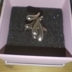 Handmade silver 925 ring like new, statement design