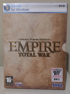 Empire Total War Special Forces Edition PC DVD