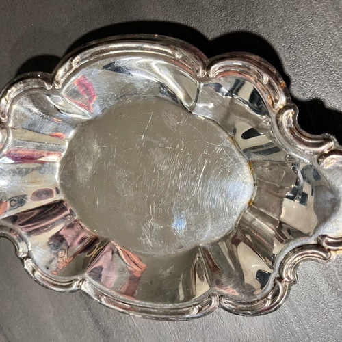 International Silver Company plates used, set of 2, vintage design