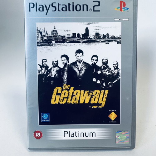 The Getaway PlayStation 2 PS2 game like new, English, complete with map