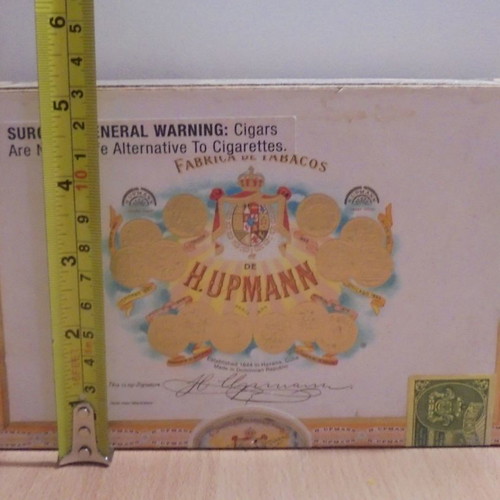 H. UPMANN old wooden cigar box used, empty