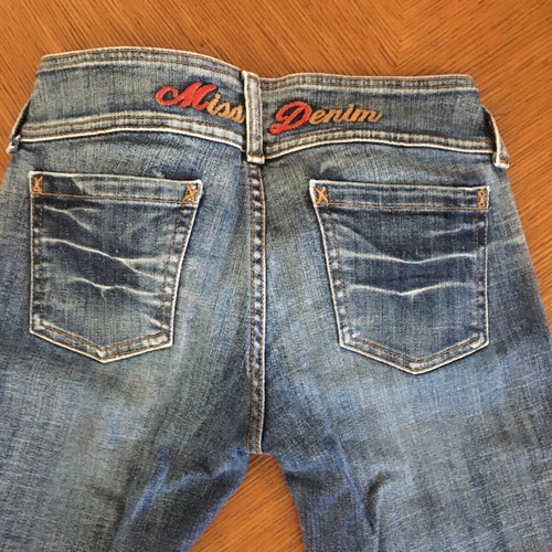 Miss Denim jeans like new, size 27, blue