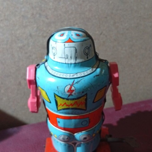 Priftis 1950 robot toy, collectible, functional