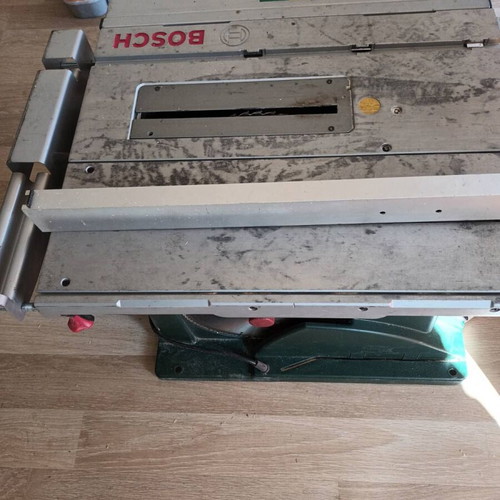 Bosch PTS10 professional table saw used