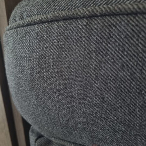 Ektorp dark grey footstool with storage, like new