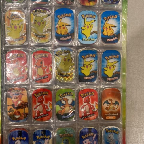 Collectible Pokemon tags like new