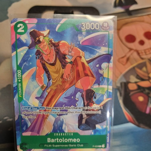 Bartolomeo P-029 One Piece TCG card
