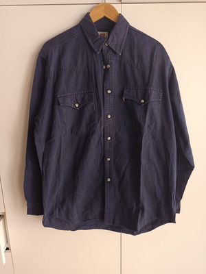 Levi's men's shirt used, dark blue, size M