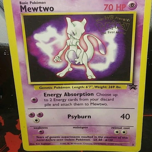 Pokemon Card Mewtwo 1995, 96, 98 70 HP -  70,00 - Vendora.cy