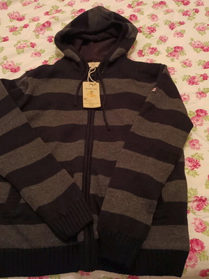 Ζακέτα Harvest καινούρια με κουκούλα και φερμουάρ, μέγεθος Large