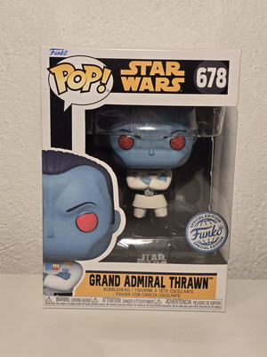 Funko POP! Star Wars Rebels Grand Admiral Thrawn #678 Special Edition like new