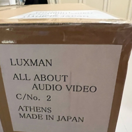 Luxman L-507Z amplifier, brand new