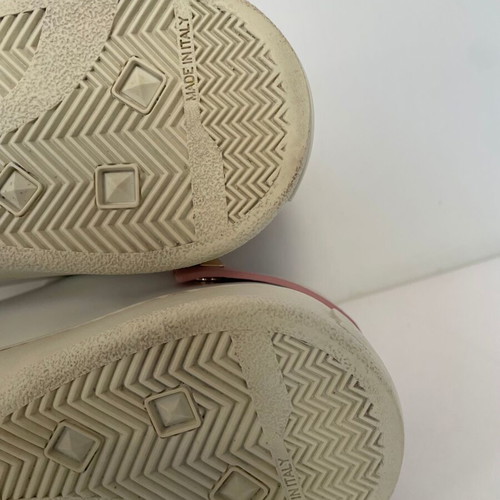 Valentino Garavani V-LOGO leather sneakers like new, size 37, white