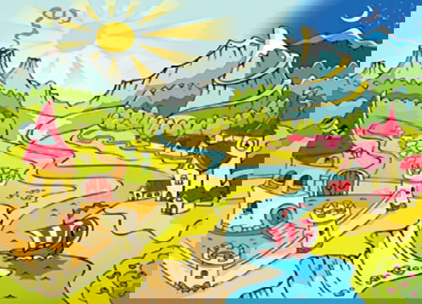 Puzzle 30 τεμαχίων Το χωριό των Βικινγκς