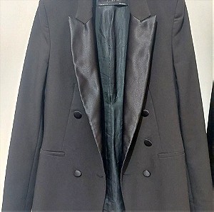 μαύρο τύπου tuxedo σακάκι zara medium