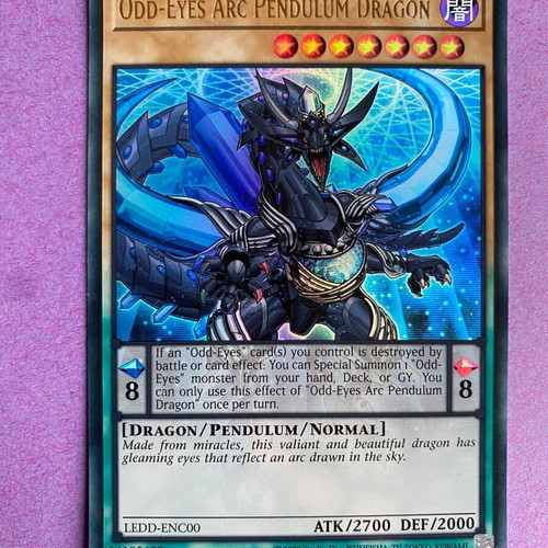 Odd-Eyes Arc Pendulum Dragon Yu-Gi-Oh! Card 1st Edition Near Mint