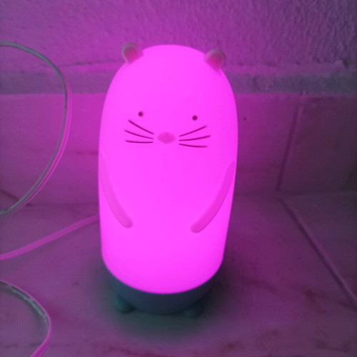 Children's lamp like new, color changing