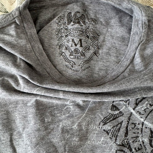 Polo Ralph Lauren long sleeve shirt like new, grey, size M
